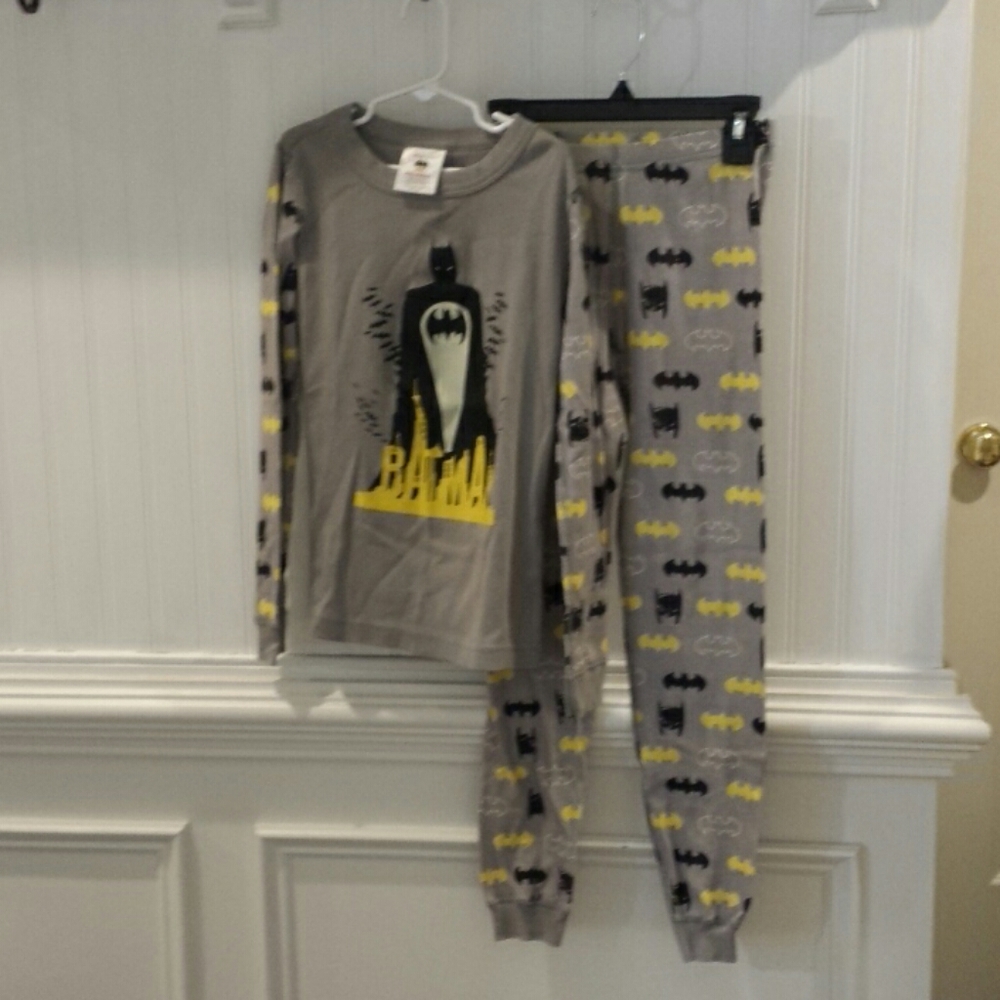 Hanna Andersson Batman Boys Pajama Set Size 10